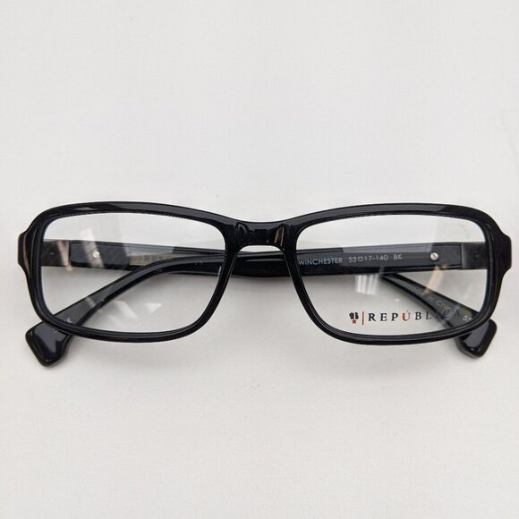 🕶️  Republica WINCHESTER BK Eyeglasses 53/17-140 / ALH618🕶️ - Picture 1 of 10